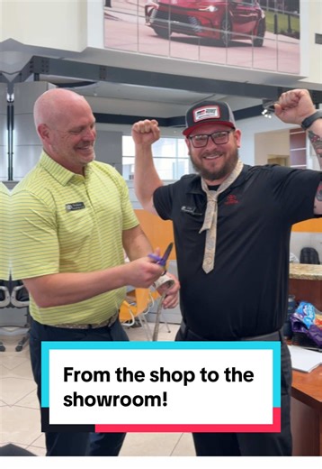 Eric built engines. Now he’s building relationships. 🔧🤝 Eric didn’t “leave” the shop — he brought everything he learned with him. Years of diagnosing, fixing, and standing behind his work… now he’s using that same expertise to guide customers the right way. When he talks about a vehicle, it’s not a script — it’s experience. From the service bay to the showroom floor, the standard stayed the same: work hard, know your craft, take care of people. Next chapter loading… 🚀 Proof that growth isn’t 