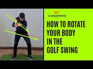 GOLF: How To Rotate Your Body In The Golf Swing