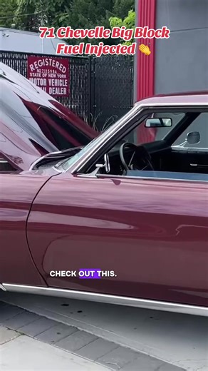 1971 Chevelle Big Block Fuel Injected Overview