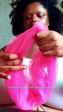 How to make pompoms, how to make carnival shoulder pads #carnival #diycrafts