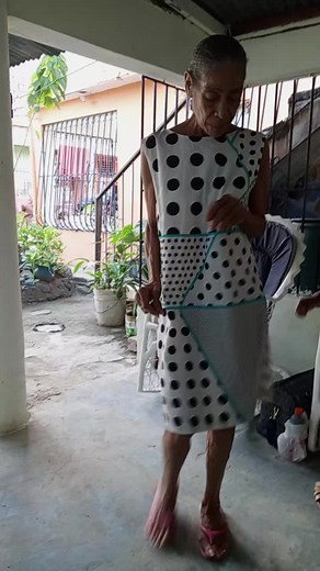 Joyful Moments with an Elderly Woman in a Garden