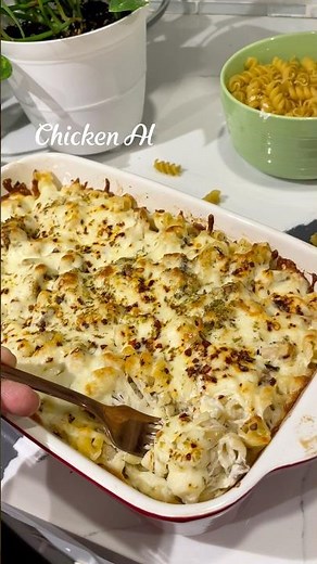 Best Baked Alfredo Pasta Ever!