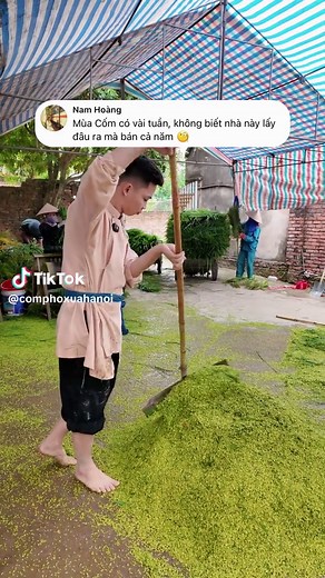 Cách làm cốm xào truyền thống Hà Nội tại nhà