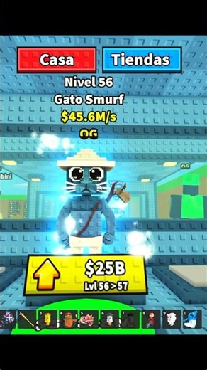 THE CRAZIEST FUSION FOR SMURF CAT IN BREAK THE LUCKY EGG ROBLOX#shorts #roblox #gaming