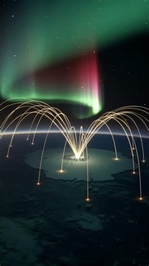 Watching the Earth's magnetic field flipping visual simulation