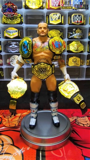 🔵CM Punk🔴 MITB RE ultimáte edition #wwe #wwefigures #wwetoys #wwemattel #wweelite #cmpunk #wrestling