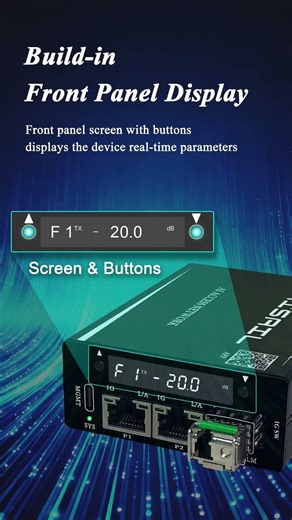 APP Management Smart Network Media Converter - Intelligent Fiber Switch | Easy to operate #aisail