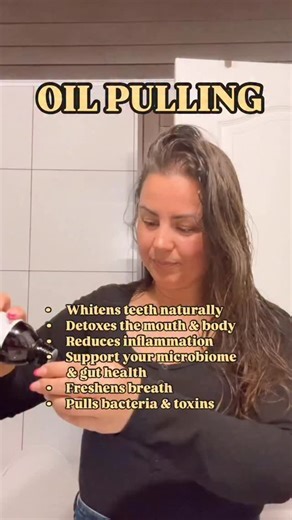 If you’re not oil pulling… I don’t know what you’re doing 😅🤭 Coconut oil is fine… but when you upgrade to real, wild olive oil infused with hydroxytyrosol—you get a microbiome mouth cure 🪥🌿 This isn’t just a rinse… It’s a daily detox ritual that helps: 🪱 Pull parasites & Candida ♻️ Remove toxins 😮‍💨 Fight bad breath & bacteria 🦷 Rebuild minerals support strong teeth 🧠 Detox the brain through your gums 💧 Stimulate lymph flow 🧬 Repair the gut-brain connection I swish with THIS oil every