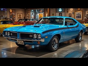 🚘1970 AMC Javelin: The Bold Underdog of the Muscle Car Era"