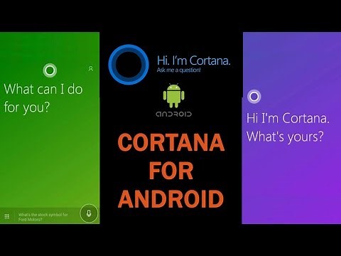 How To Use Cortana On Android | How to Use Cortana instead of Google Now on Android