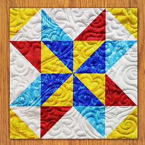 Snowflakes Quilt Block PDF Pattern With Video Tutorial || 16, 18, 20, 22, and 24 Inch Size Versions Included - Etsy Canada