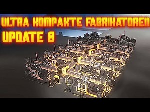 Ultra kompakte Fabrikatoren im Update 8 Satisfactory Deutsch German Gameplay