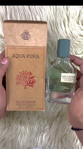 Aqua pura #theogfrangrance#addictfragrance#review #topnotch #perfume