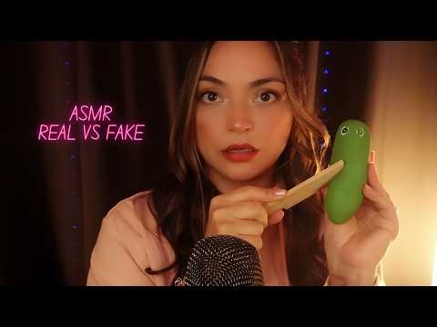 Fake Food ASMR | Real or Fake? Crunchy, Sticky & Squeezy Sounds 👀