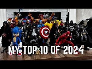 Posing My TOP 10 Figures of 2024!!! Marvel Legends! MAFEX! Revoltech Amazing Yamaguchi! +More!
