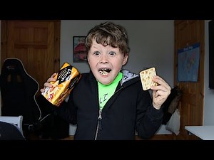 Kid can eat all these crackers in 10 seconds..