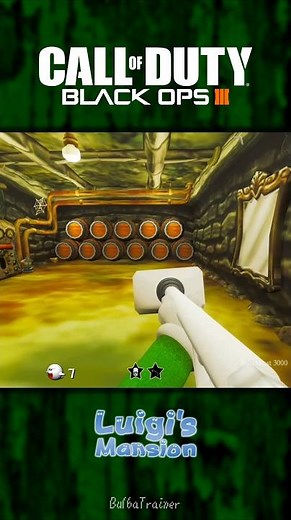 POLTERGUST 3000 IN BO3! || #blackops3 #luigismansion #customzombies #gaming #clips