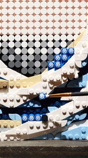 4M views · 115K reactions | This is so cool! Lego stop motion @slopsmcgee via @yashayoungprojects #beautifulbizarre #creative #animation #stopmotionart #lego #stopmotion #ukiyoe #hokusai #japaneseart #animationinspo | Beautiful Bizarre Magazine | Facebook