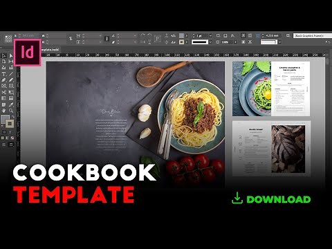 InDesign Cookbook Template