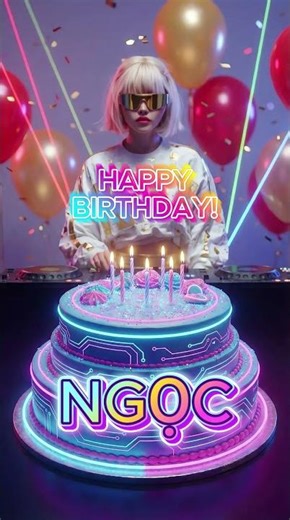 🎂 Chúc Mừng Sinh Nhật NGỌC - Nhạc Remix Cực Cháy (Alo Alo) #Shorts