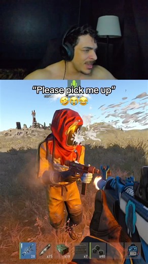 “Please pick me up” 🤣😭