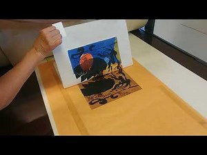 Carborundum - A way of making collagraphs