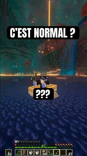 I broke Minecraft with this bug… 😅💀 #minecraft #nether