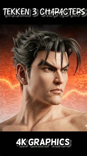 Tekken 3 Characters in 4k Graphics #tekken3