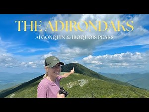 Climbing Algonquin & Iroquois Peaks from Lake Colden in the Adirondacks