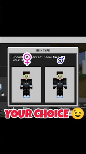 Import CUSTOM SKIN In MINECRAFT🔥✅💯💯