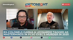 ICYMI: Here's our #FactsFirst episode with Rep. Johnny Pimentel on the bombshell testimony of a police officer against former PCSO general manager Royina Garma. | Christian Esguerra
