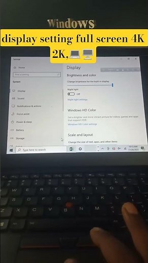 How To Change Screen Resolution and Size In Windows 10 /11| screen size computer change|#shortsvideo