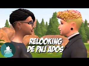 Années Lycée - Je relooke 4 ados PNJ ! Les Sims 4