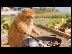 Vol. 2 | Orange Cat Cooking: 6 Classic Chinese Dishes Made by a Cute Kitty Chef