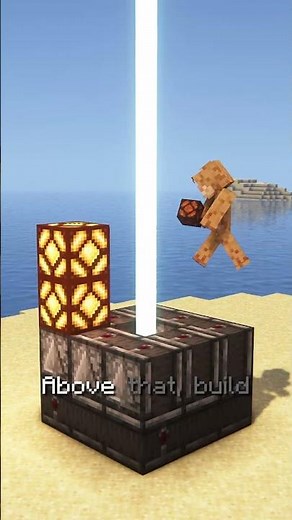 How to Build a Simple Lighthouse in Minecraft!