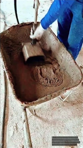 Manual Mortar Spraying — Traditional Cement Sprayer for Wall Base Coating!