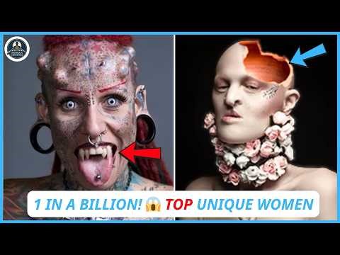 TOP 10 Women With The Most Unbelievable Appearances