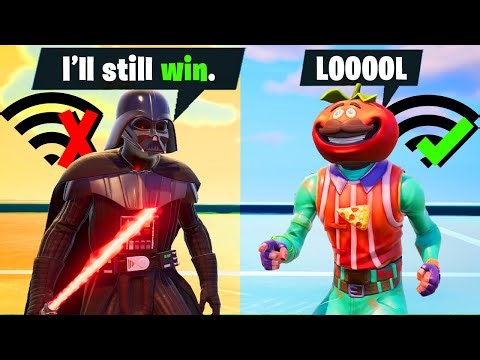 200 PING vs 0 PING (1v1)