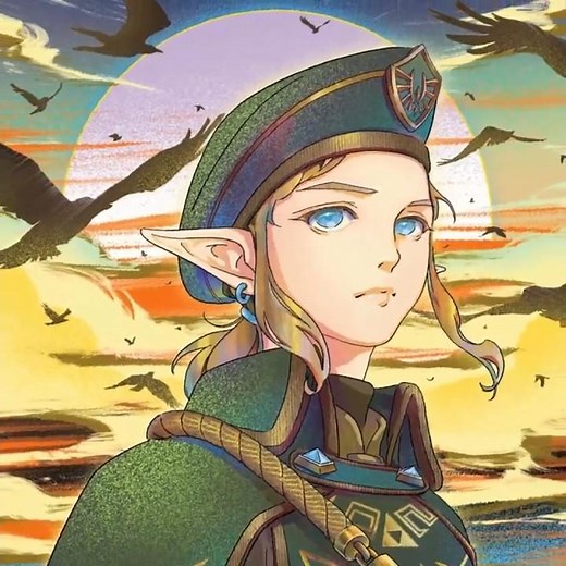 【Drawing】Green Royal Guard Armor Link - BotW &TotK