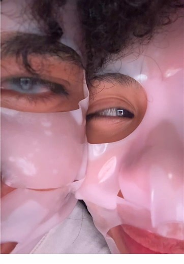 face mask typa night ❤️ @zaira yzabelle ladisla @terez & honor | cute couple