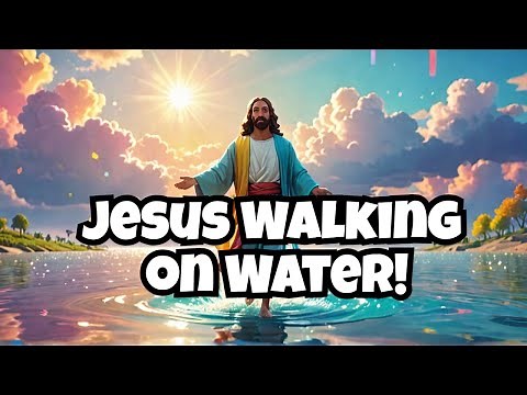 Jesus Walks on Water: A Stunning 3D Pixar-Style Bible Story for Kids | Read It Yourself Bible Story