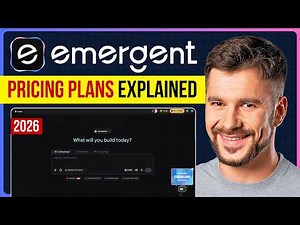 Emergent AI Pricing Plans Explained (2026) - Which Plan Should you Choose? (Complete Guide)