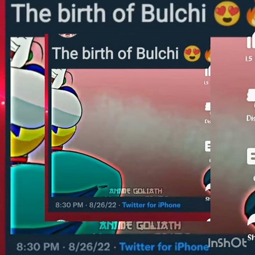 This is the birth of Bulchi😍🥳🔥#shorts#animation #dbs #dbz