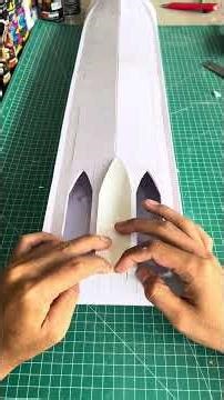 Body Kapal Remote Dari PVC Foam 3mm #diyrcboat