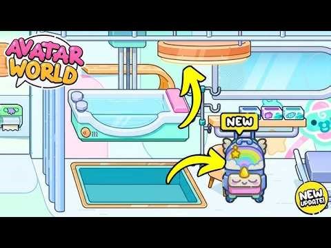 Wow! Can you believe it!? Secret backpack inside the school!? Avatar world secrets 🌍Pazu
