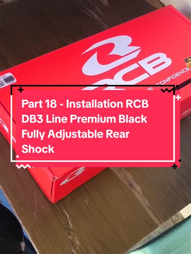 RCB DB3 Line Premium Shock Installation Guide
