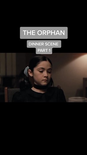 Creepy Orphan Movie Scenes and Horror Kitchen Scene