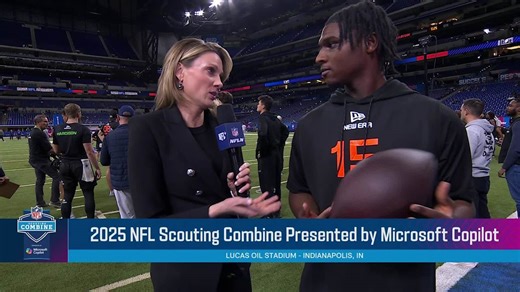 Cam Ward shares his journey that got him to the 2025 NFL Scouting Combine