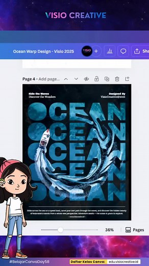 Menguasai Teknik Warp Brush untuk Desain Poster