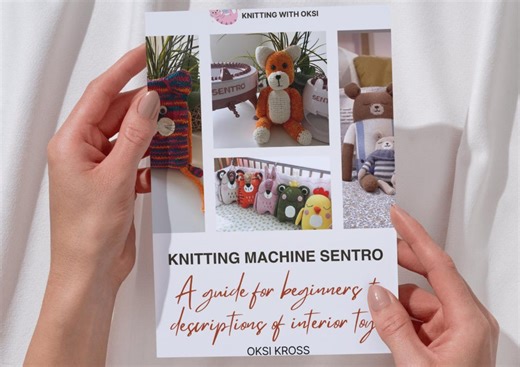 Addi, Sentro 22/48 Knitting Machines: Beginner-friendly Tutorial, PDF   a Description for Knitting a Dog and a Cat - Etsy